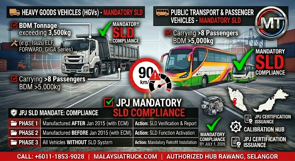 JPJ Mandatory SLD Compliance — Malaysia Truck